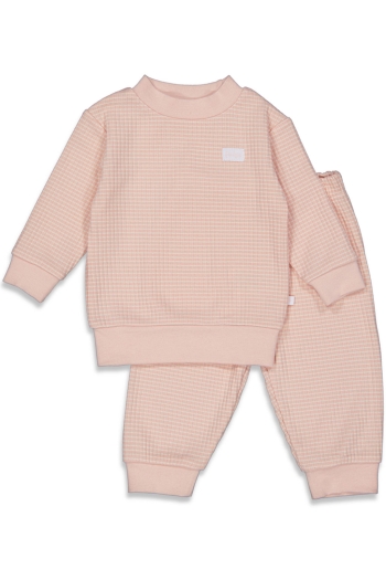 Feetje Pyjama wafel 185 Oud roze