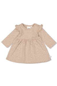 Feetje jurken 730 Taupe melange 51400501