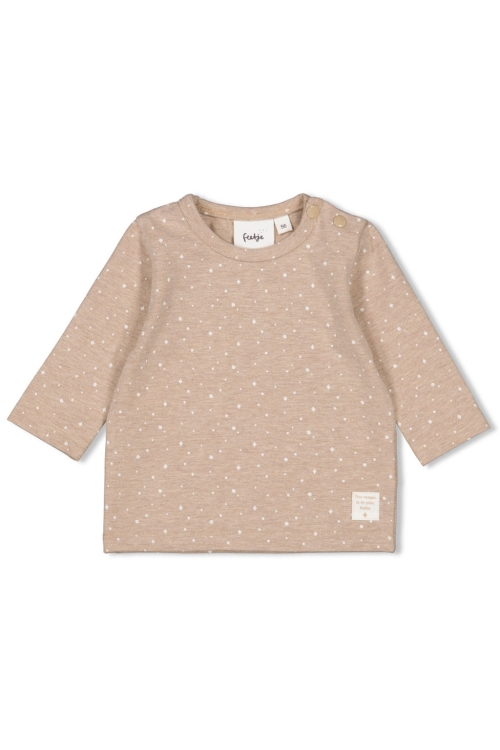 Feetje shirts 730 Taupe melange 51602274