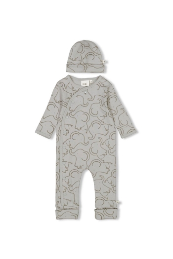 Feetje Geschenkset Babypakje met muts Grijs