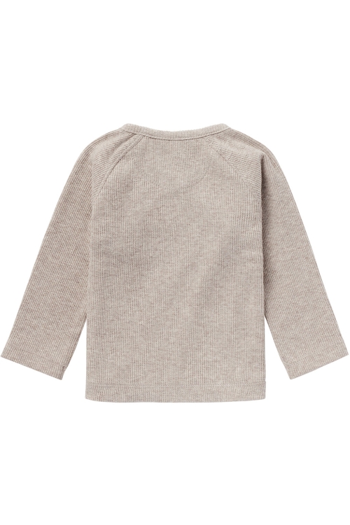 Noppies shirts P757 Taupe Melange 14N0011