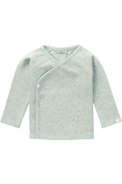 Noppies shirts N092 Light Green Melange 14N0011