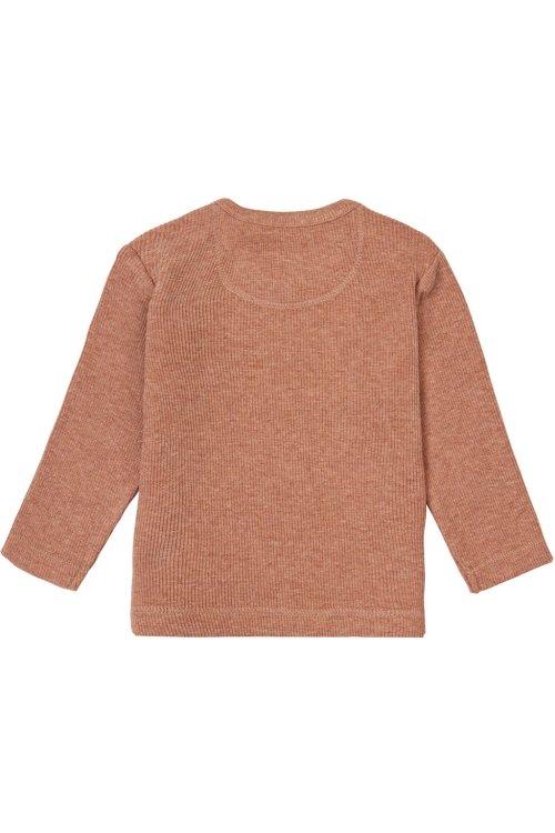 Noppies shirts N090 Cafe Au Lait Melange 14N0012