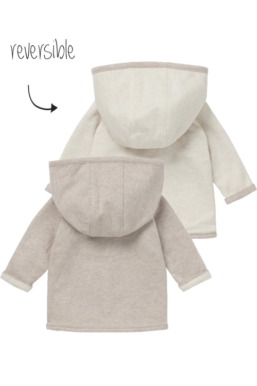 Noppies vesten P757 Taupe Melange 14N0311