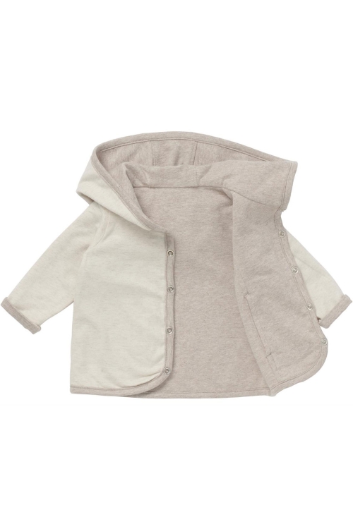 Noppies vesten P757 Taupe Melange 14N0311