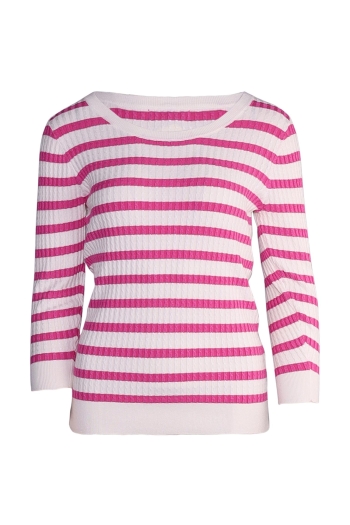Red Button Pullover