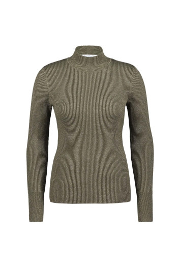 Red Button Pullover