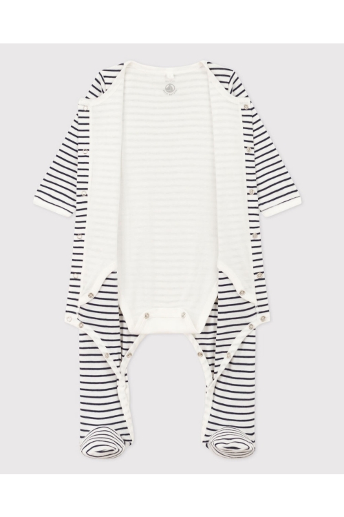 Petit Bateau boxpakjes 01 Wit/Blauw A09IO