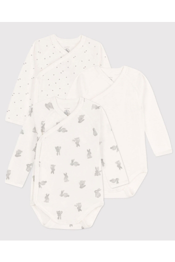 Petit Bateau 3 Bodies Naiss ML Variante 1