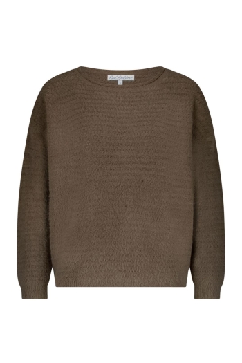 Red Button Sweater