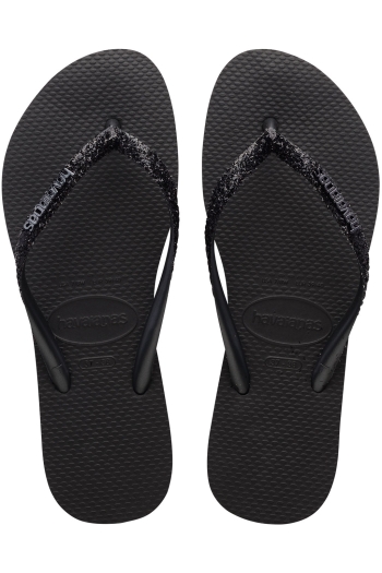 Havaianas Slim Glitter II Black/Black