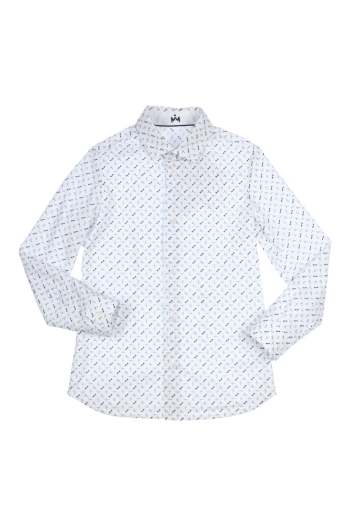 Gymp Polly Overhemd W-CM White - Camel