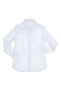 Gymp overhemden W-M White - Navy 361-5052-40