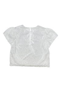 Gymp blouses OW-ZI Off White - Silver 360-5078-30