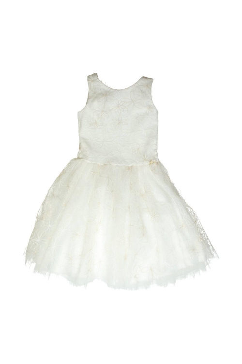 Gymp jurken OW-GD Off White - Gold 471-5065-30