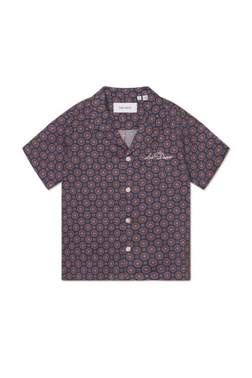 Les Deux Kids overhemden Dark Navy LDK201011