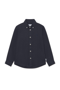 Les Deux Kids overhemden Dark Navy LDK410002