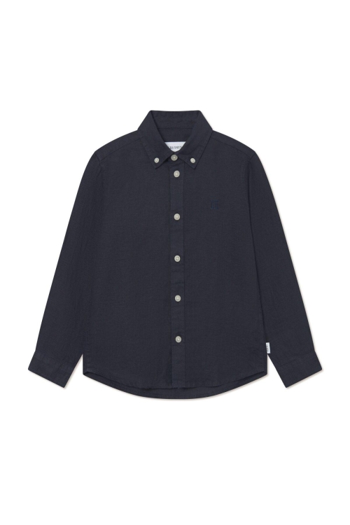 Les Deux Kids overhemden Dark Navy LDK410002