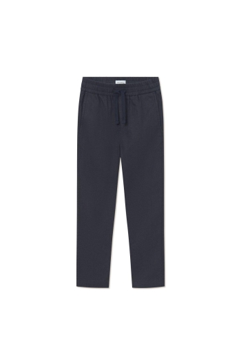 Les Deux Kids Patrick Linnen Broek Dark Navy