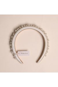Fall & Scott haaraccessoires Off White Gisele