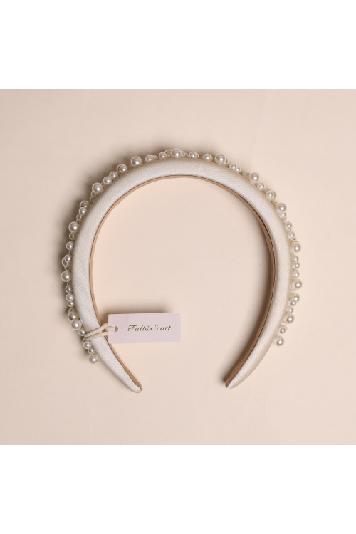 Fall & Scott haaraccessoires Off White Gisele